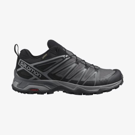 Salomon X ULTRA 3 GORE-TEX Mens Hiking Shoes Black/Grey | Salomon South Africa